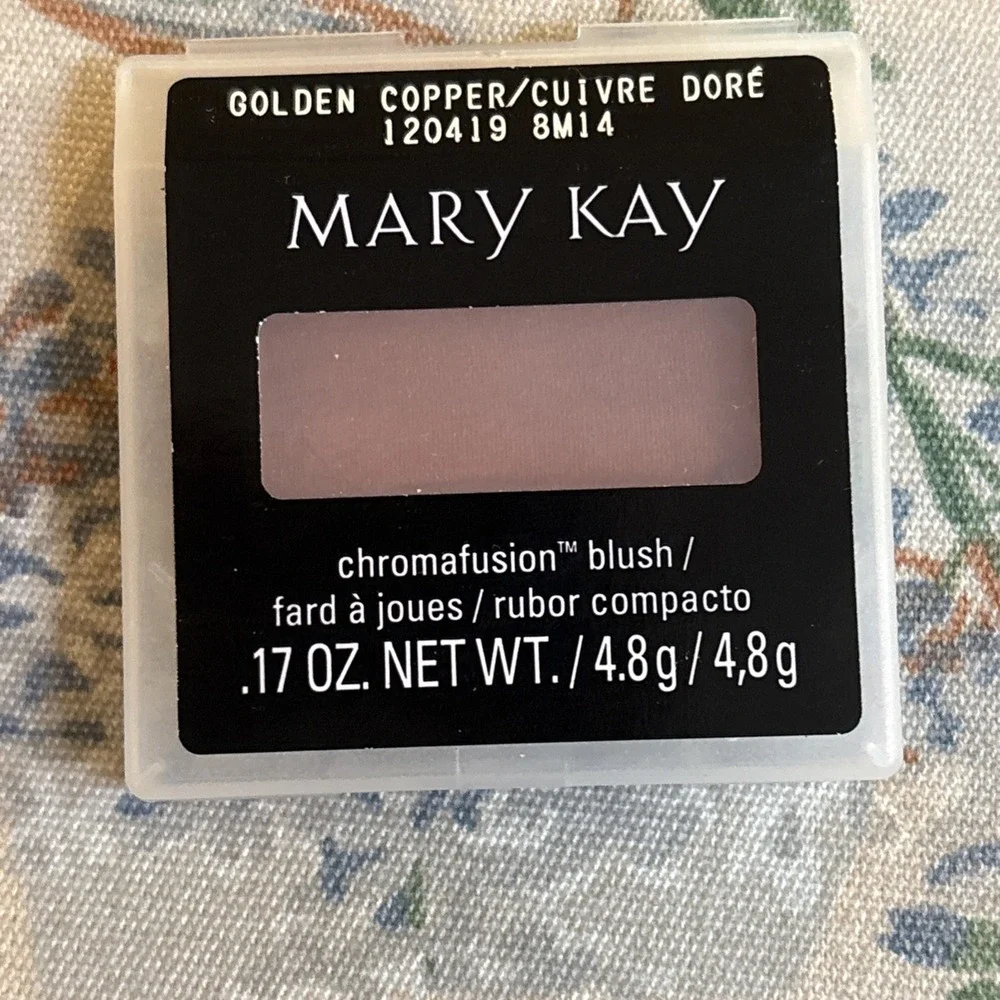 New In Package Mary Kay‎ Chromafusion Blush Golden Copper Full Size ~Fast Ship